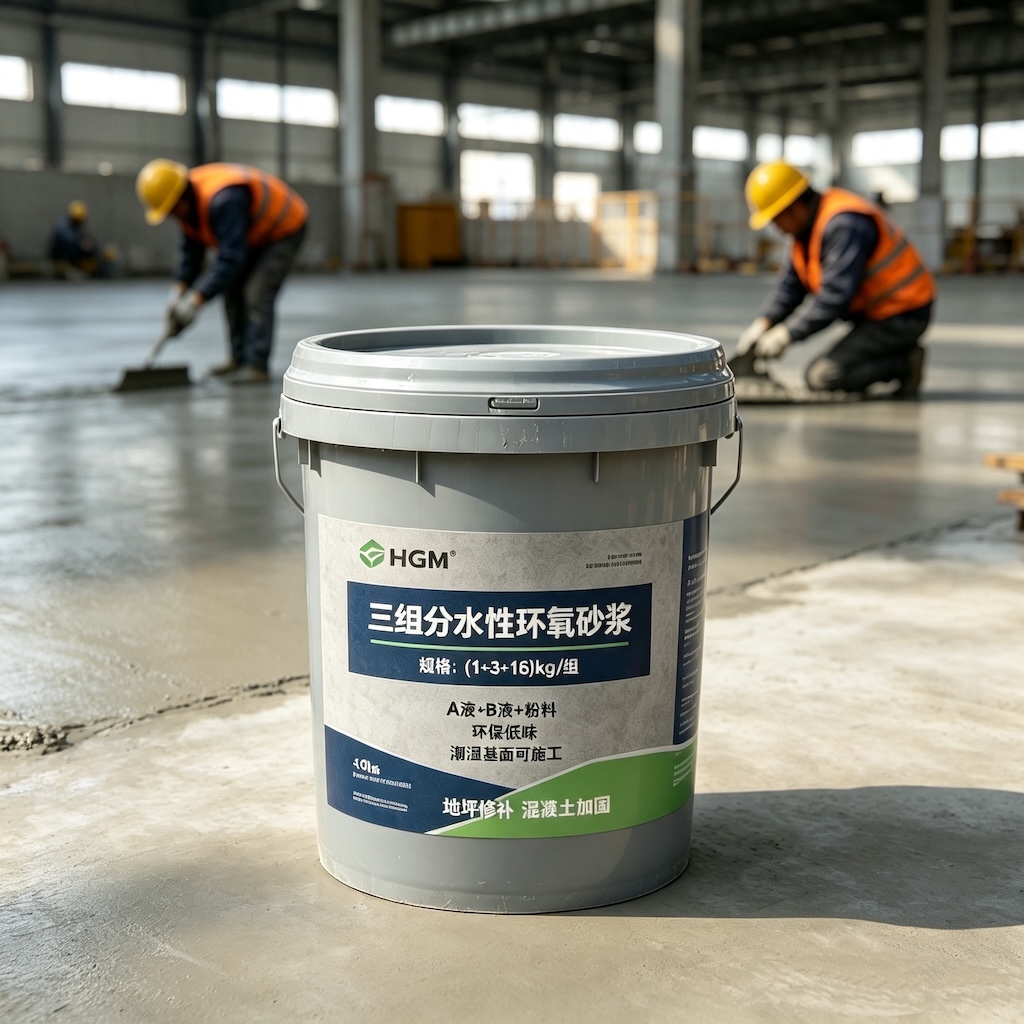 绥德三组份水性环氧砂浆